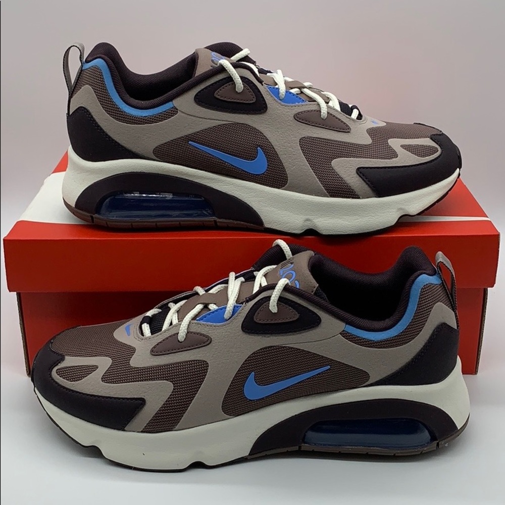 NIKE AIR MAX 200 plum eclipse/university blue Men’ - Picture 13 of 16